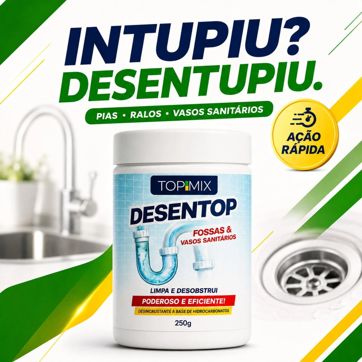 Desentupidor Profissional Esgoto Vaso Pia Top Mix