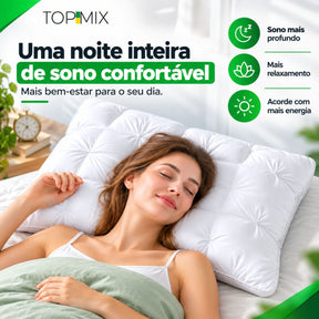 Travesseiro Premium Confort Flex de Luxo Top Mix Brasil