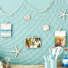Rede De Pesca Para Decoração Festa Sereia Samburá Passaguá
