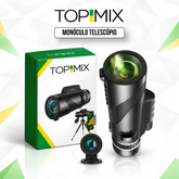 Monóculo Telescópio 40x60 HD + Tripé e Suporte para Celular