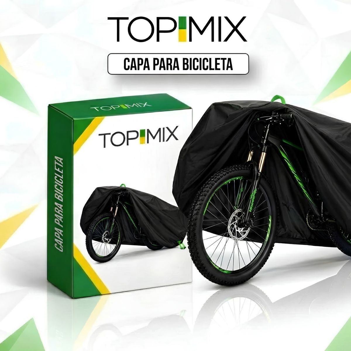 Capa Cobrir Bicicleta Forrada Protetora Impermeável Anti-Uv Protege Sol Chuva