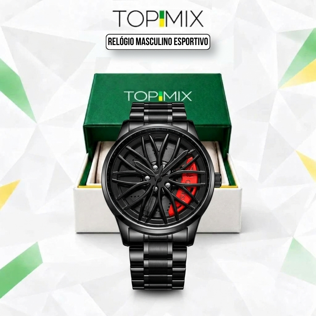 Relógio Masculino Esportivo  Original Top Mix
