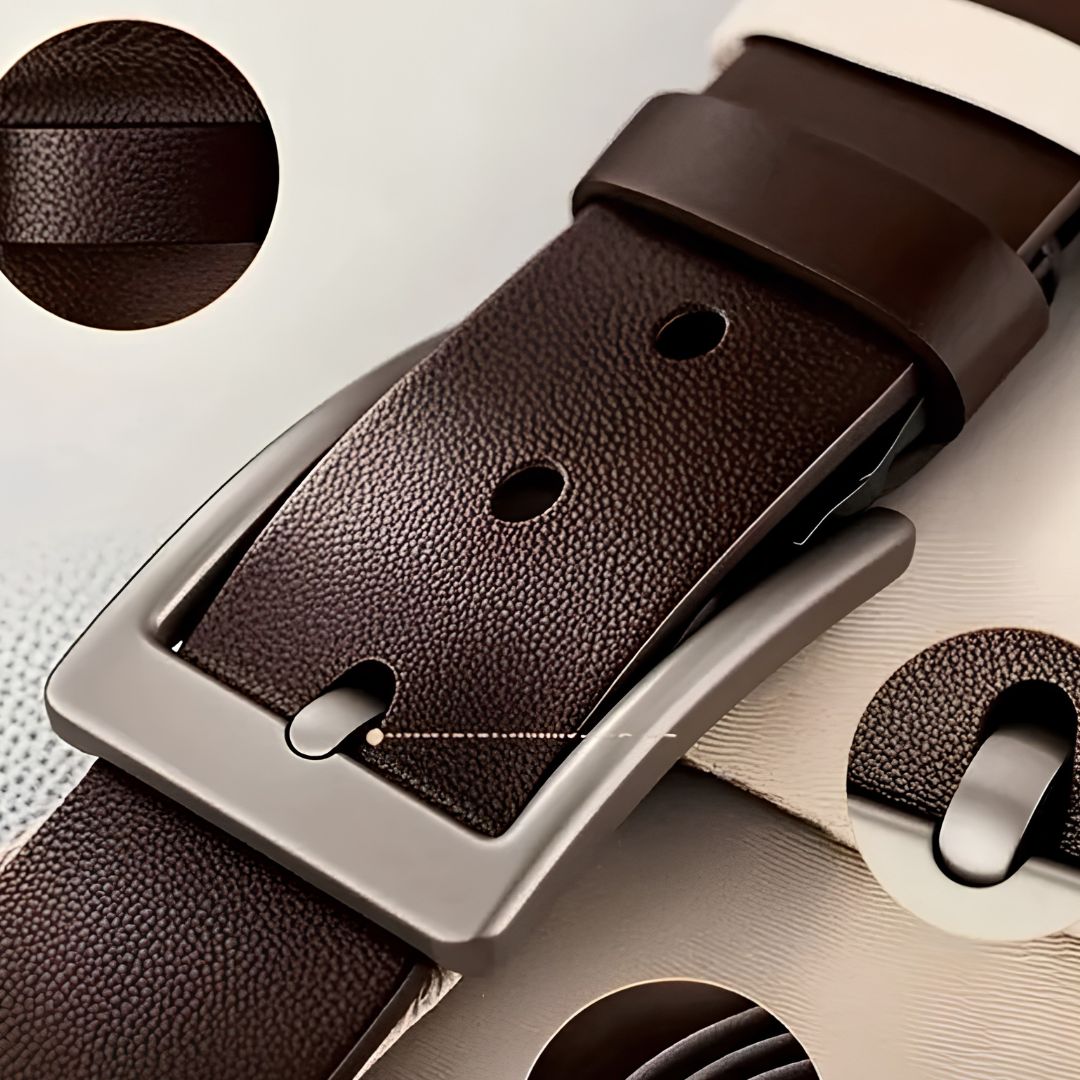 Cinto Masculino Social em Couro Premium