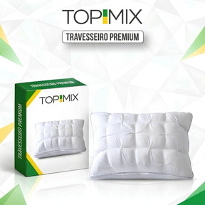 Travesseiro Premium Confort Flex de Luxo Top Mix Brasil