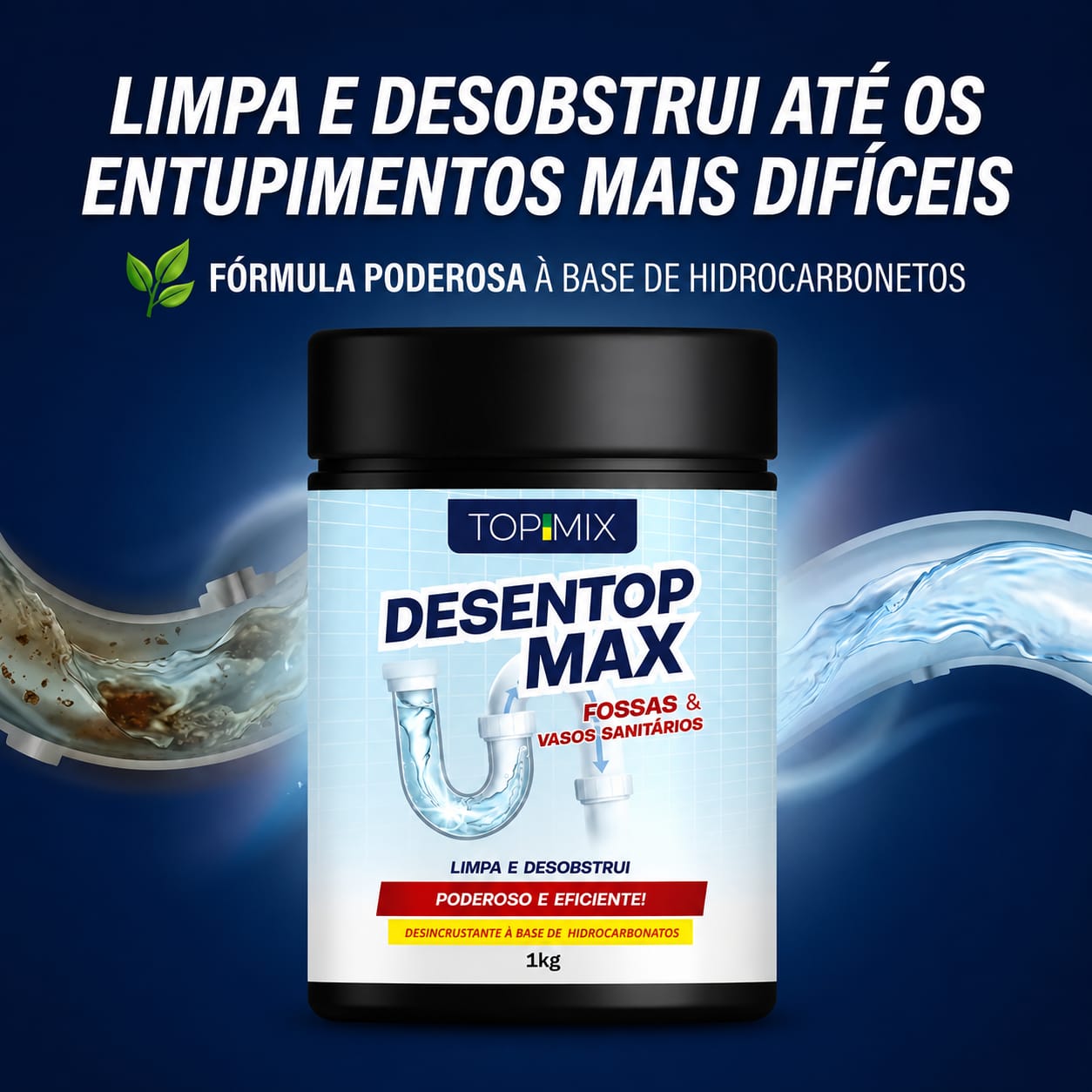 Desentupidor Profissional Esgoto Vaso Pia Top Mix Brasil