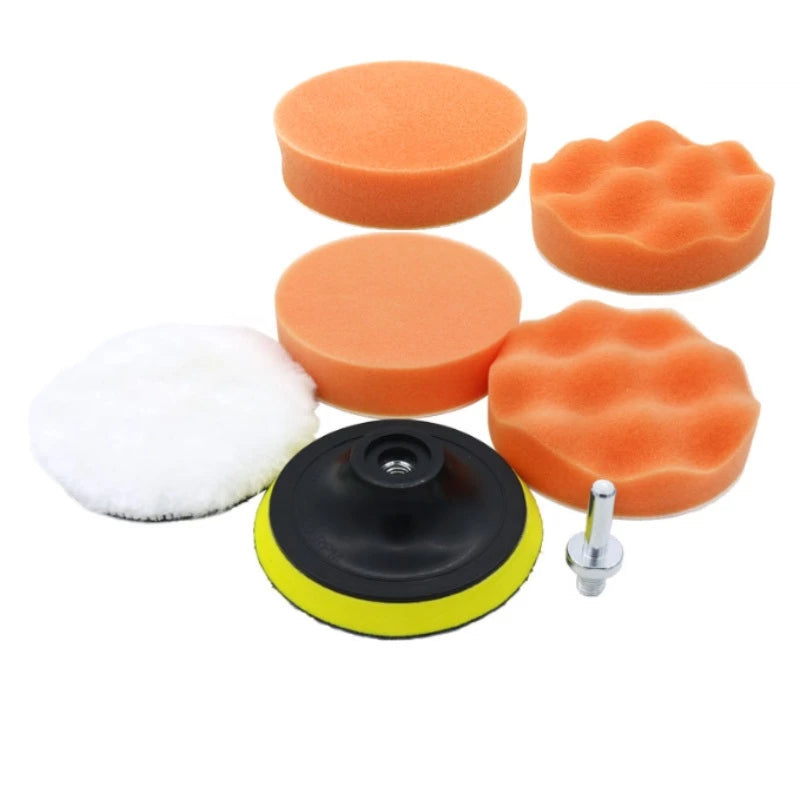 Kit 7 Pecass para Polimento Profissional Automotivo