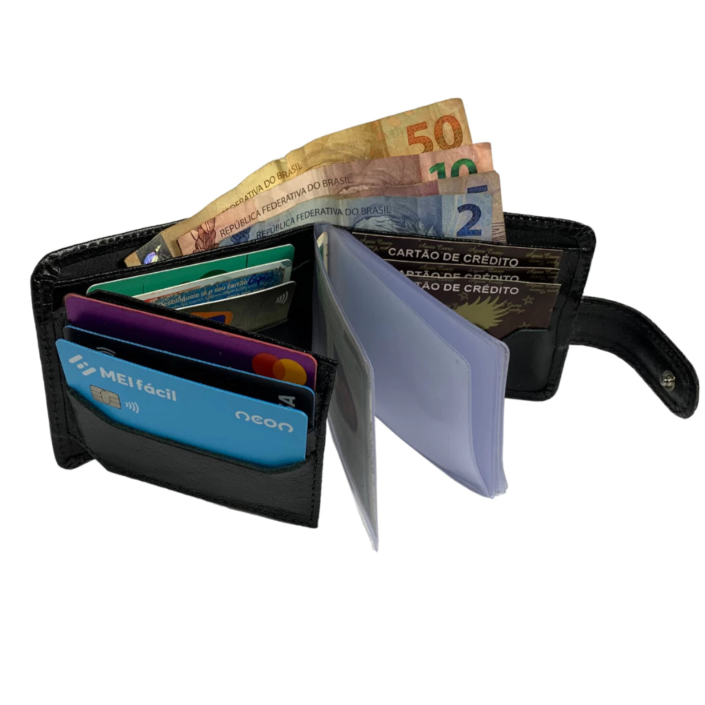 Carteira Masculina Couro 100% Legitimo Premium