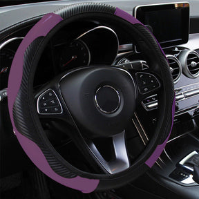 Capa do Volante Universal de Fibra de Carbono para Carro