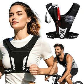 Colete Esportivo Refletivo Ajustável Leve e Respirável