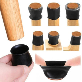 Kit com 16 Protetores de Piso em Silicone Cadeiras