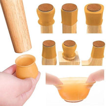 Kit com 16 Protetores de Piso em Silicone Cadeiras