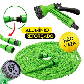Mangueira Mágica Flexível 7 funções Jato Irrigação para Jardim Lavagem de Carro
