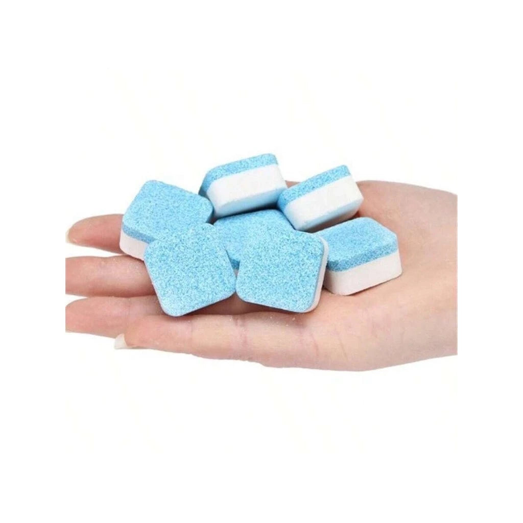 Kit 10 Pastilhas de Limpeza Profunda para Máquina de Lavar