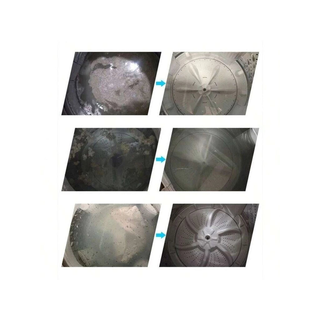 Kit 10 Pastilhas de Limpeza Profunda para Máquina de Lavar
