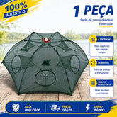 Armadilha com 8 Bocas para Isca Viva (Lambari/Peixes Pequenos)