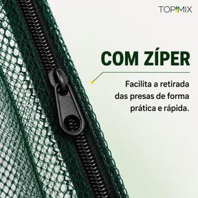 Armadilha Covo Retrátil com Zíper para Pesca Profissional